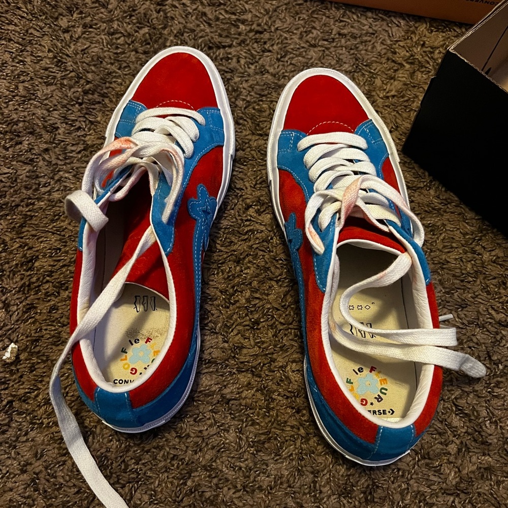 Golf Le Fluer Molten Lava Converse for sale!
